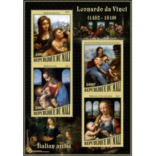 Art Italian painting by Leonardo da Vinci